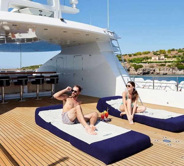 Sun Pads On The Sun Deck