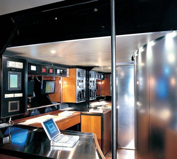 Yacht Wally B Sailing 