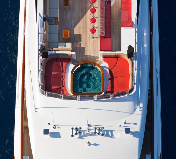 Aerial View Detail Of The Sun Deck 