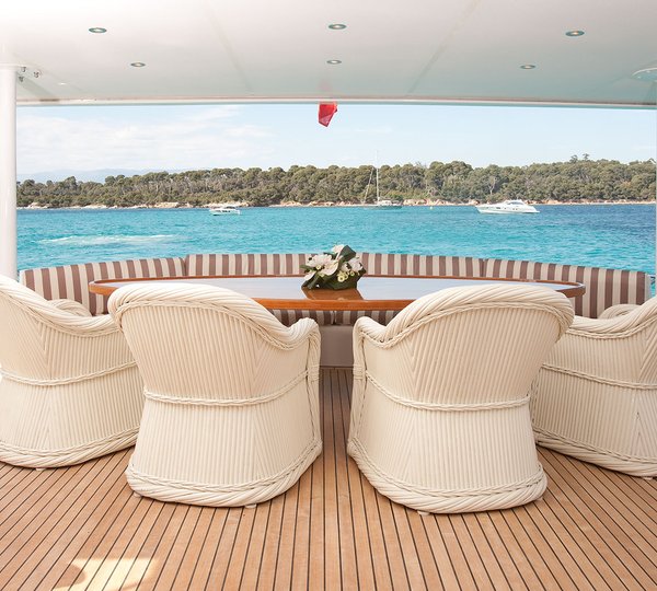Aft Deck Lounging