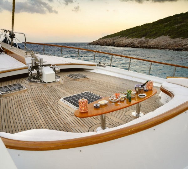 Deck Seating And Sunbathing Area