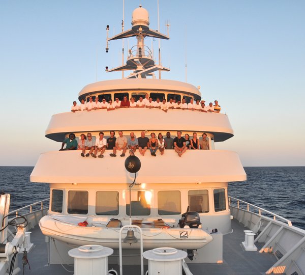 Science Team At The GOLDEN SHADOW