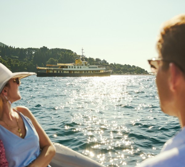 Seeing Seagull II Yacht From Tender