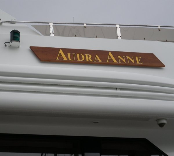 The 34m Yacht AUDRA ANNE