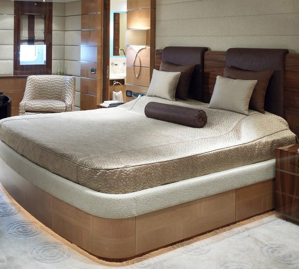 Main Master Cabin On Yacht DREAM ON