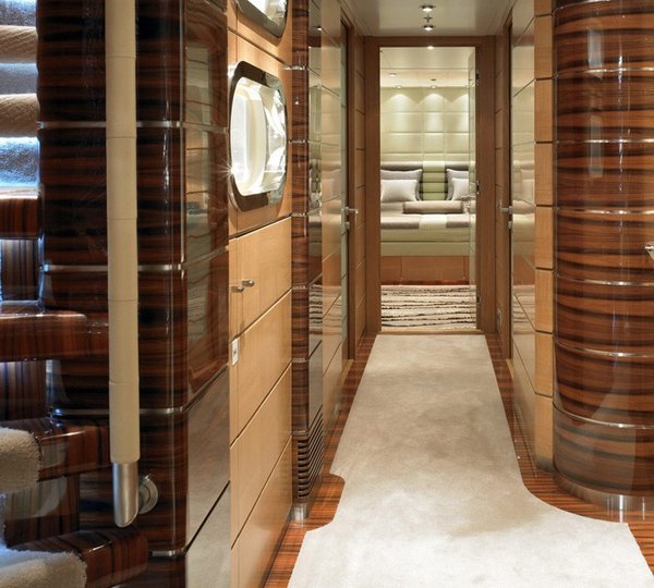 Hall Aboard Yacht DREAM ON