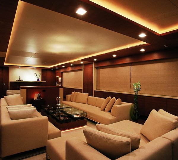 Saloon Aboard Yacht KINTARO