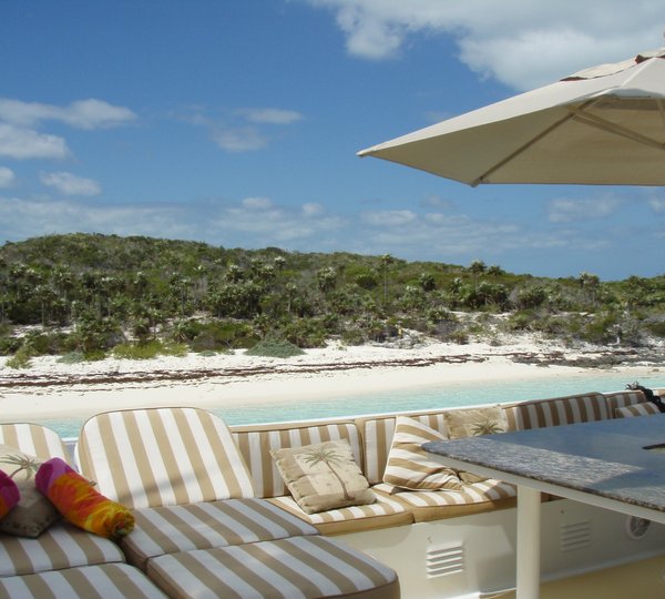 Sun Deck On Board Yacht LE MONTRACHET