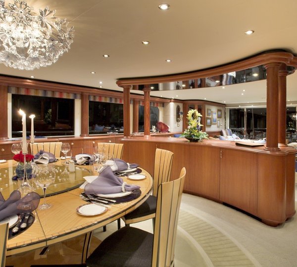 Premier Eating/dining Aft On Board Yacht NAMOH