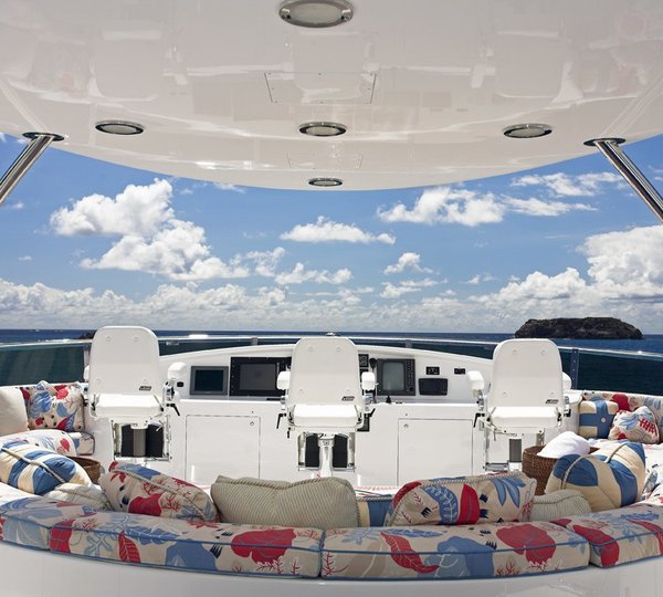 Sun Deck Aboard Yacht NAMOH