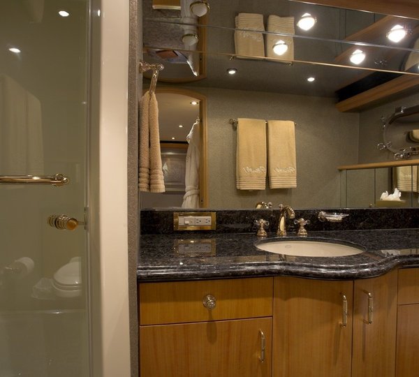 Guest's Bath On Yacht NAMOH