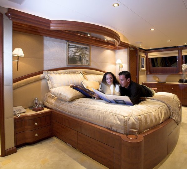 Main Master Cabin On Board Yacht NAMOH