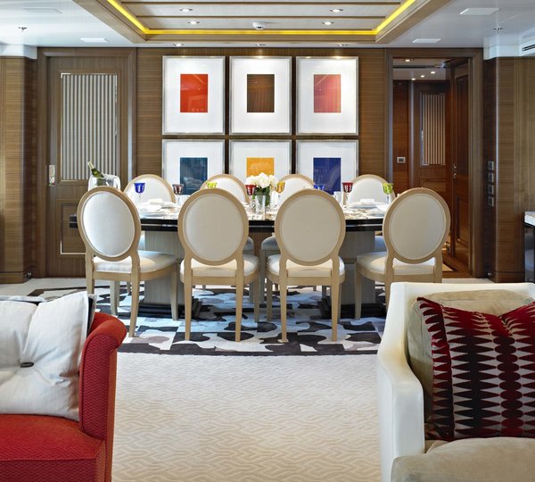 Eating/dining Saloon On Yacht KATHLEEN ANNE