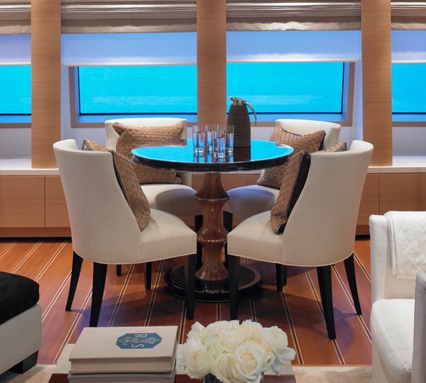 Saloon On Board Yacht KATHLEEN ANNE