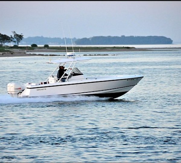 Ship's Tender On Yacht MAGIC