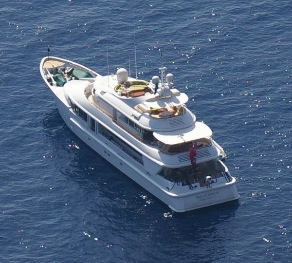 Aft Aspect Aboard Yacht AQUALIBRIUM