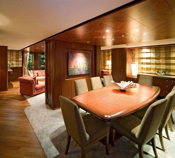 Eating/dining Saloon On Yacht SOLAIA