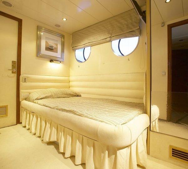 Guest's Cabin Aboard Yacht AMZ