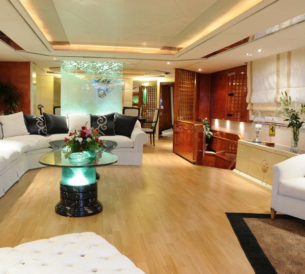 Saloon Aboard Yacht AMZ