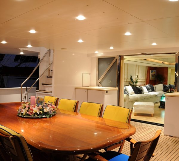 External Furniture On Yacht AMZ