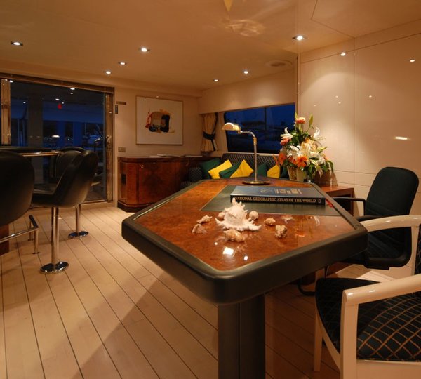 Top Saloon Aboard Yacht LADYSHIP