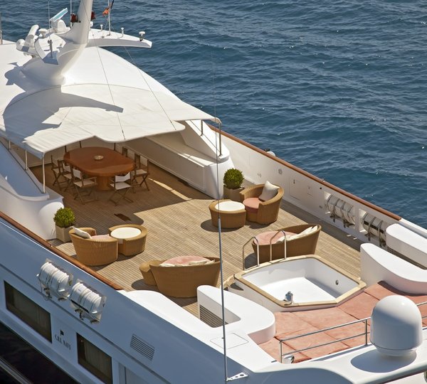 Upper Deck Aspect On Board Yacht SOPHIE BLUE