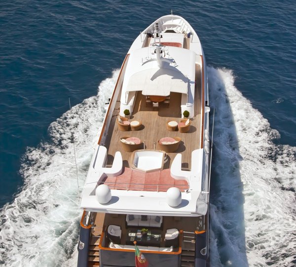 Above: Yacht SOPHIE BLUE's Cruising Pictured