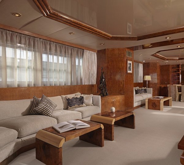 Saloon On Yacht ALEXANDRA K