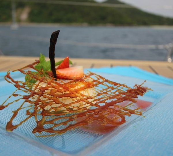 Gastronomy On Yacht DOUCE FRANCE