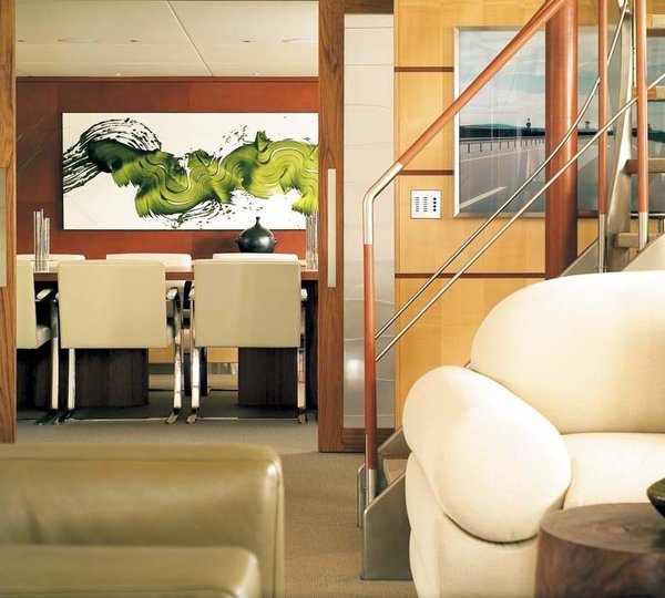 Saloon To Eating/dining Aboard Yacht IL CIGNO