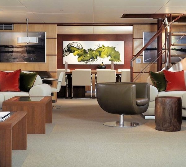 Premier Saloon On Yacht IL CIGNO