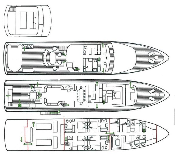 The 42m Yacht IL CIGNO