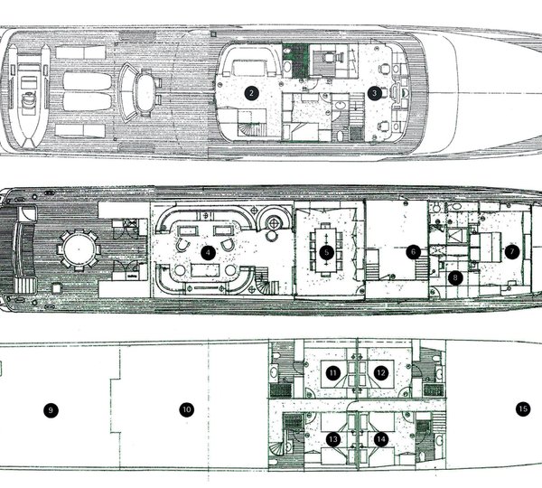 The 42m Yacht IL CIGNO
