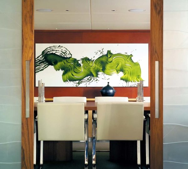 Eating/dining On Yacht IL CIGNO