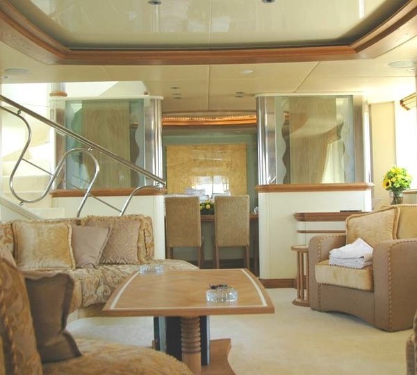 Saloon On Board Yacht CARMEN FONTANA