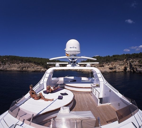Deck Aboard Yacht CD TWO