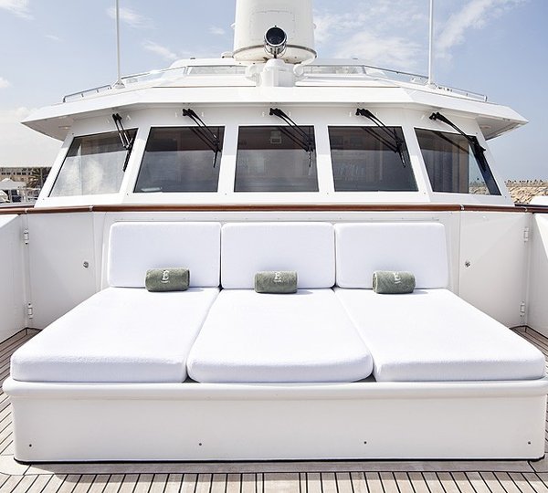 Top Deck On Yacht ECLIPSE