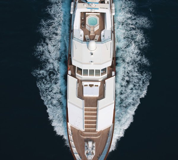 Above: Yacht ECLIPSE's Cruising Pictured