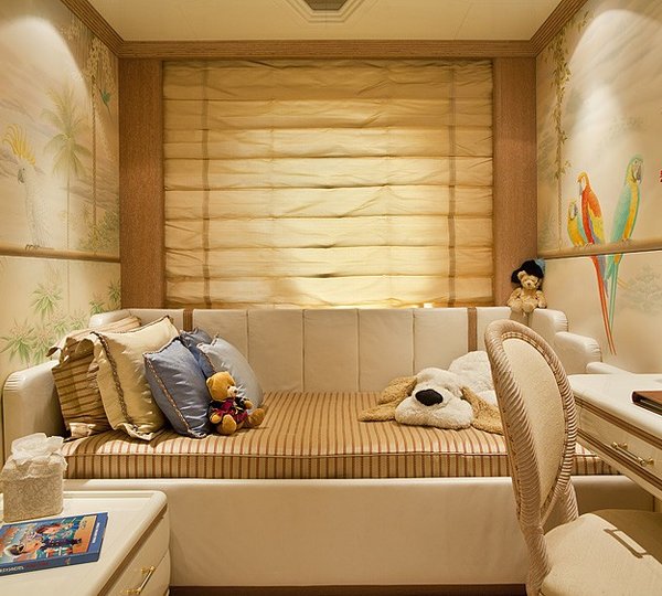 Children's Area On Yacht ECLIPSE