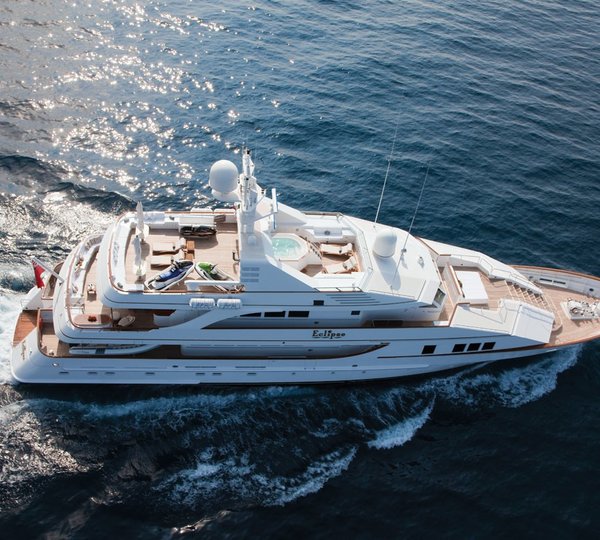 Profile: Yacht ECLIPSE's Cruising Pictured