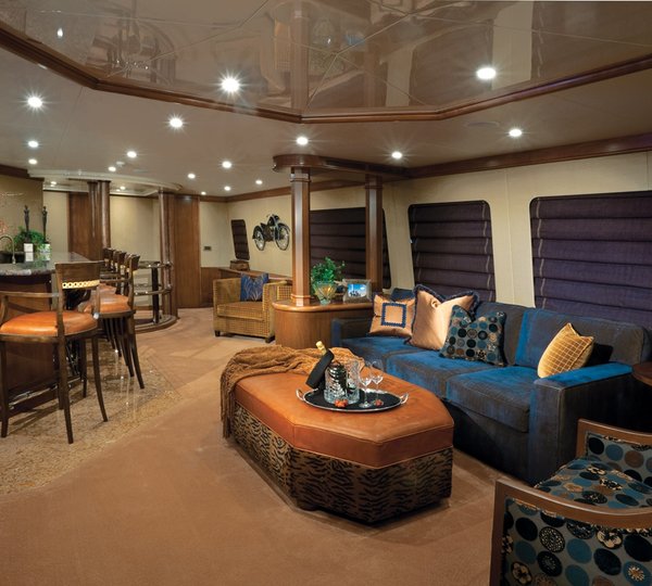 Sky-lounge Aboard Yacht AT LAST