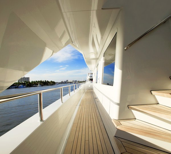 Balcony Aboard Yacht AT LAST