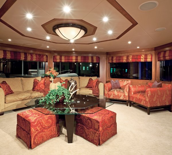 Saloon Aboard Yacht AT LAST