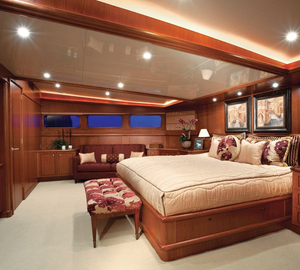Main Master Cabin On Yacht AT LAST