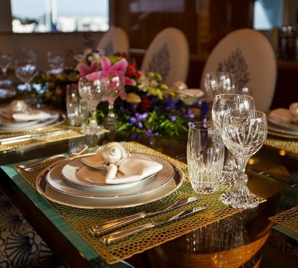 Eating/dining Furniture Aboard Yacht RENA