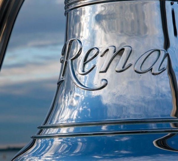 Ship's Bell: Yacht RENA's Close Up Captured