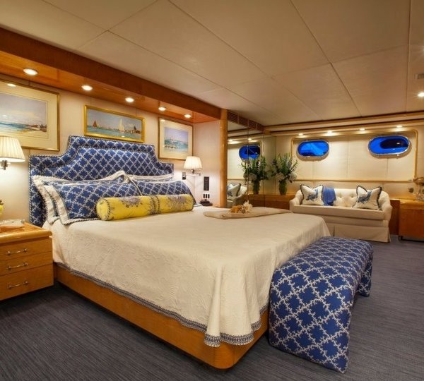Main Master Cabin On Board Yacht RENA