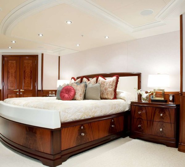 Main Master Cabin On Board Yacht KATYA