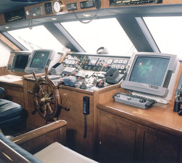 Bridgedeck On Yacht WHITE KNIGHT