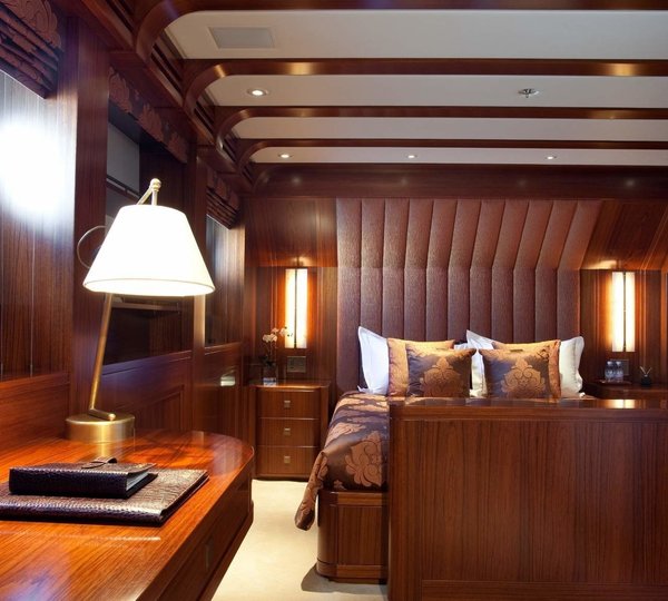 Brown Guest's Cabin On Yacht BLIND DATE